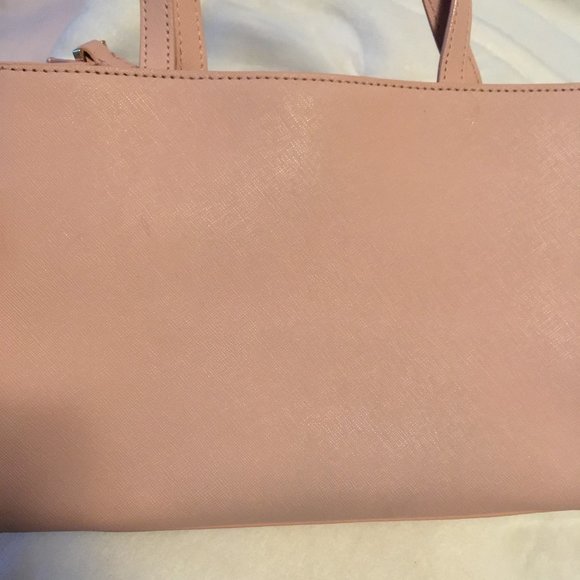 kate spade pink swamped magnolia sam satchel purse crossbody bag nwot - Picture 12 of 16